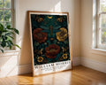 William Morris Print Dragonfly & Poppies Art  • Botanical Poster wall art print, modern home decor, unframed artwork by Nomad & Nest