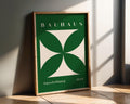 Bauhaus Poster Geometric Art Print | Mid-Century Modern, Green wall art print, modern home decor, unframed artwork by Nomad & Nest