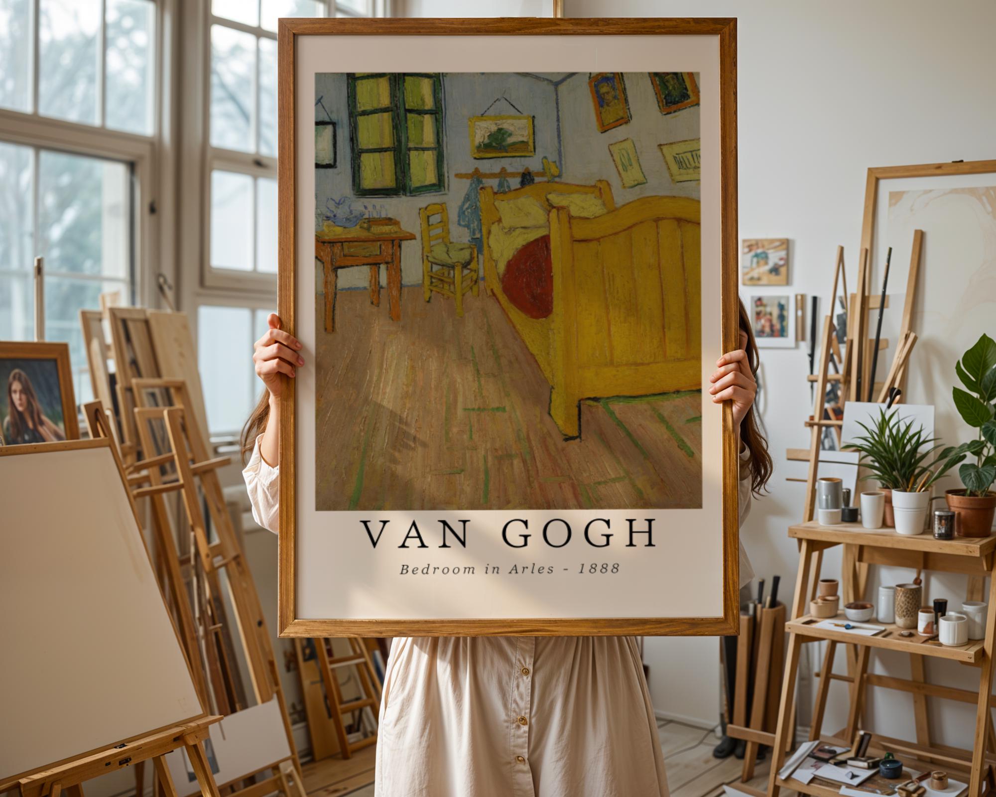 Van Gogh Print | Bedroom in Arles  – Vintage Impressionist Art wall art print, modern home decor, unframed artwork by Nomad & Nest