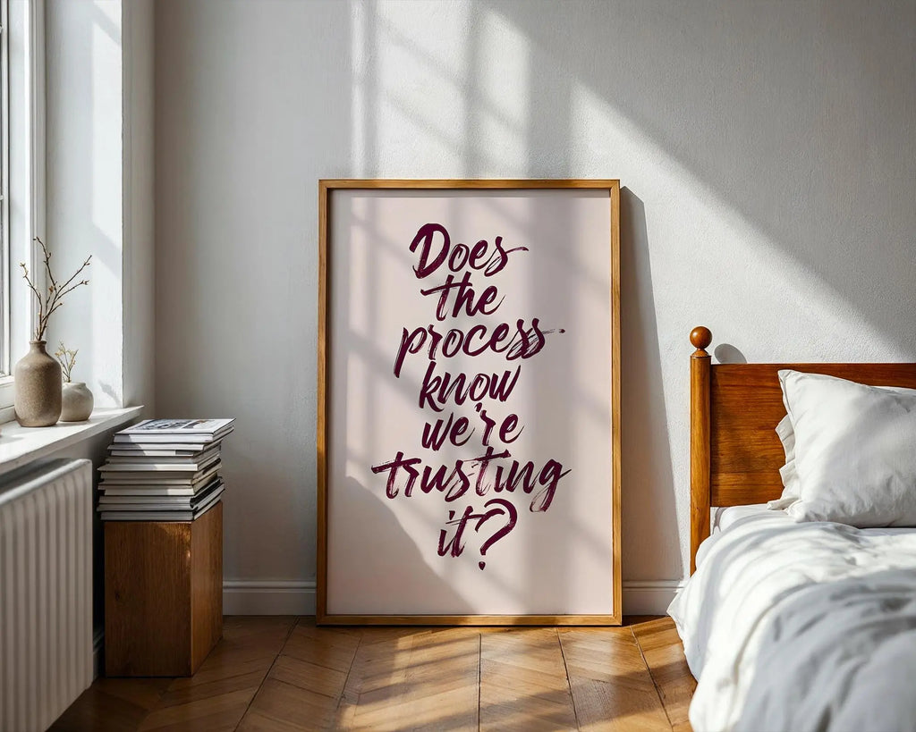 Typography Quote Art Print | Modern Motivational Decor wall art print, modern home decor, unframed artwork by Nomad & Nest
